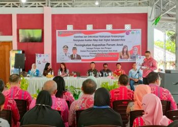 Bupati Limi Mokodompit Hadiri Deklarasi Pencegahan Perkawinan Usia Anak