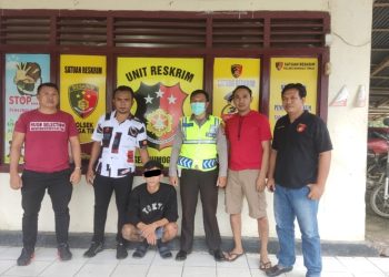 Pelaku Penikaman Warga Mogoyunggung Berhasil Diringkus Resmob Polres Bolmong