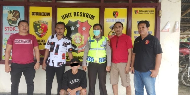 Pelaku Penikaman Warga Mogoyunggung Berhasil Diringkus Resmob Polres Bolmong