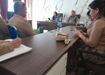 Komisi II DPRD Bolmong RDP dengan Dinas PUPR dan BPN