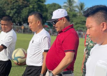 Bupati Limi Resmi Buka Laga Perdana Cabor Sepakbola Porprov ke-XI Sulawesi Utara