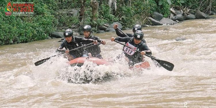 Tim Putra FAJI Bolmong Wakili Sulut di Kejurnas Arung Jeram