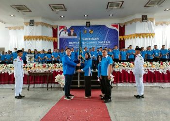 Pengurus DPD KNPI Bolmong Resmi Dilantik