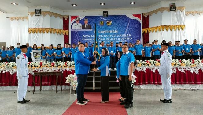 Pengurus DPD KNPI Bolmong Resmi Dilantik