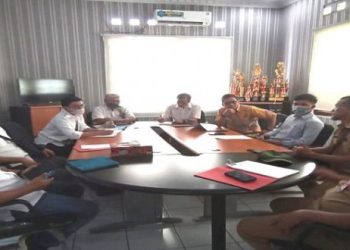 Claudy Mokodongan Terima Kunker Tim Subdit Jalan Daerah Kementerian PUPR