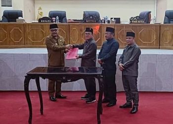 DPRD Bolmong Tetapkan APBD Tahun Anggaran 2023 Lewat Paripurna