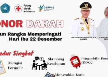 Peringati Hari Ibu, Pemkab bersama TP-PKK Boltim Gelar Kegiatan Donor Darah
