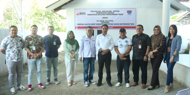 Pemkab Boltim Kerja Sama dengan BSG Soal Fasilitas Kredit Aparat Desa