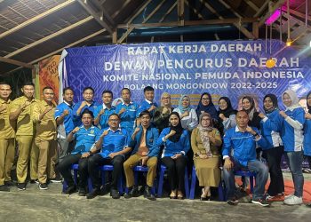 Gelar Rakerda, Ini Visi Misi Pengurus DPD KNPI Bolmong Periode 2022-2025