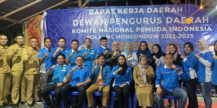 Gelar Rakerda, Ini Visi Misi Pengurus DPD KNPI Bolmong Periode 2022-2025