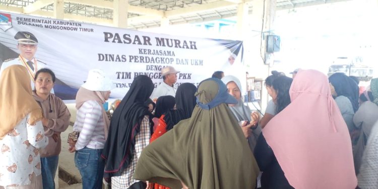 Hari ini, Pasar Murah Digelar di Kecamatan Modayag Barat dan Tutuyan
