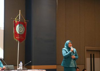 Hadiri Rakor TP-PKK Provinsi Sulut, Mama Icat Sampaikan Laporan Kegiatan TP-PKK Boltim Tahun 2022
