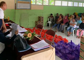 Siang ini, Lansia, Disabilitas dan ABH di Kecamatan Nuangan Terima Bansos Inflasi