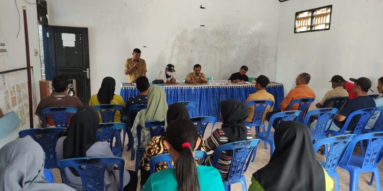 Pemdes Purworejo Tengah Gelar Musdes Penetapan BLT DD Tahun 2023