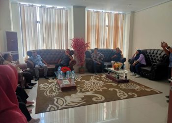 Ketua DPRD Provinsi Gorontalo Kunker di Kantor DPRD Bolsel, Bahas Tindaklanjuti Pokir