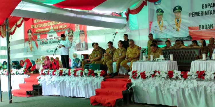 Pj Bupati Limi dampingi Gubernur Sulut Hadiri Dzikir bersama dan Pelantikan BKMT