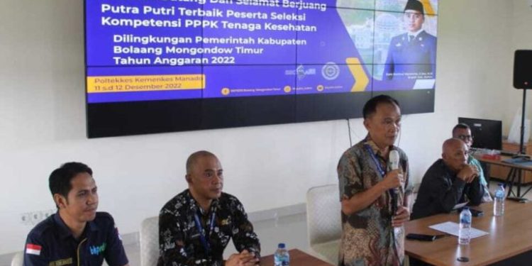 Sekda Boltim Buka Pelaksanaan Seleksi Calon PPPK Nakes