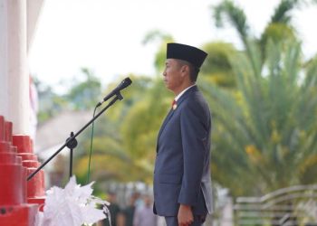 Pemkab Bolsel Peringati Hari Pahlawan di Lapangan Alun-Alun Molibagu