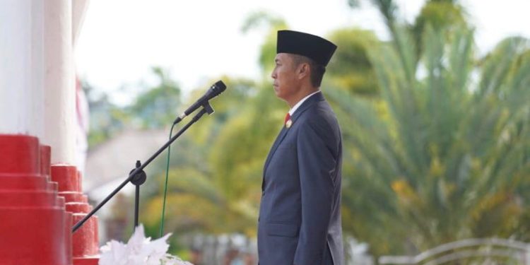 Pemkab Bolsel Peringati Hari Pahlawan di Lapangan Alun-Alun Molibagu