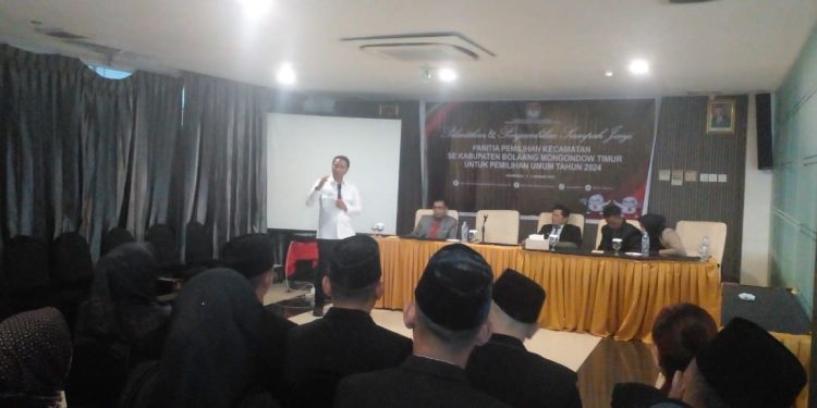 SSM Hadiri Pelantikan PPK se- Kabupaten Boltim