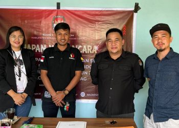 Panwaslu Kecamatan Modayag Lakukan Pengawasan Tes Wawancara Calon Anggota PPS