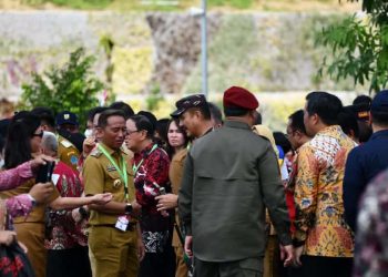 Bupati Boltim Hadir Dalam Kunker Presiden di Manado