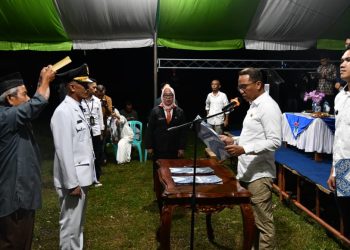 Bupati Lantik Dua Pejabat Pemkab Boltim