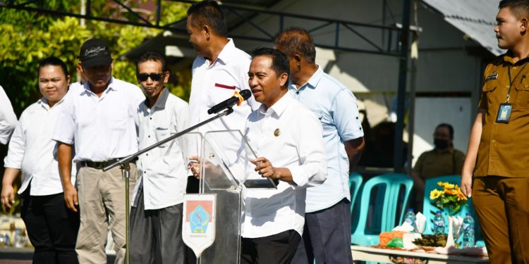 Bupati Boltim Pimpin Apel Kerja di Kecamatan Motongkad
