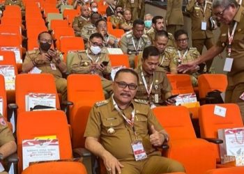 Bupati Limi Hadiri Rakornas yang Dipimpin Presiden Jokowi