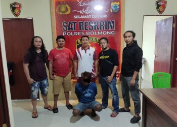 Pelaku Curanmor di Desa Solimandungan Satu Berhasil Diringkus Resmob Polres Bolmong