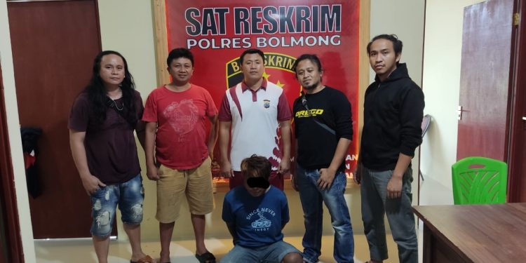 Pelaku Curanmor di Desa Solimandungan Satu Berhasil Diringkus Resmob Polres Bolmong
