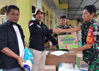 KNPI Boltim Bantu Korban Banjir Manado, Icat: Duka Mereka adalah Duka Kita Semua