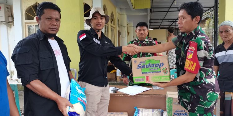 KNPI Boltim Bantu Korban Banjir Manado, Icat: Duka Mereka adalah Duka Kita Semua