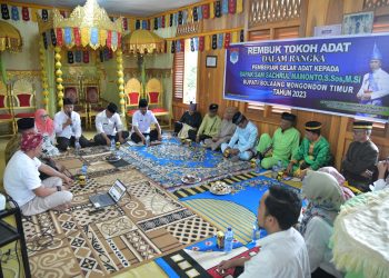 Dalam Rangka Pemberian Gelar Adat kepada SSM, Dewan Adat se-BMR Gelar Rembuk Tokoh Adat