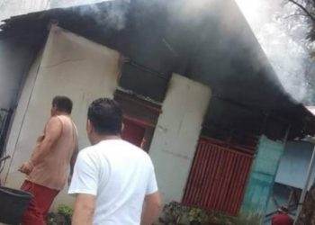 Akibat Lupa Matikan Kompor Gas, Rumah Milik Warga Purworejo Tengah DiLalap “Si Jago Merah”