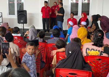 Gelar Sunatan Massal Gratis, Warga: Terima Kasih PDI Perjuangan Kotamobagu