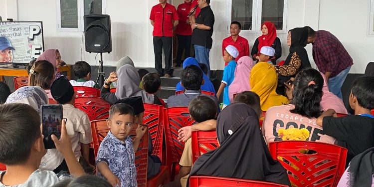 Gelar Sunatan Massal Gratis, Warga: Terima Kasih PDI Perjuangan Kotamobagu