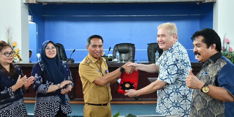 Bupati Boltim Terima Kunjungan IPDN