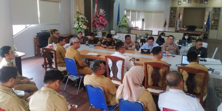 Bupati Limi Pimpin Rakor Pengendalian Inflasi