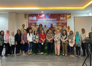 Dinsos Boltim Hadiri Rakor Penanganan Kemiskinan Tingkat Provinsi