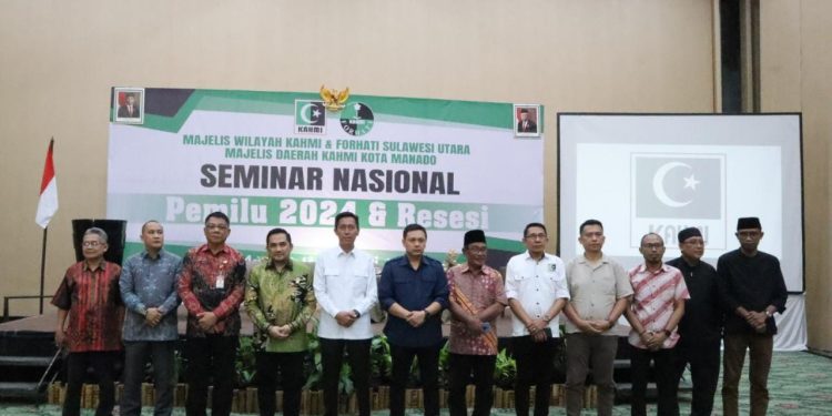 Bupati Iskandar Kamaru Ikuti Seminar Nasional Pemilu 2024 dan Resesi