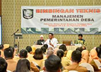 Tingkatkan Kapasitas Pjs Sangadi, Bupati Boltim ‘Sharing’ Ilmu Manajemen Pemerintahan Desa