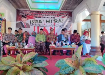 Bupati Limi Hadiri Peringatan Isra Mi’raj di Poigar