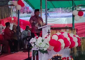 Wabup Bolsel Hadiri Perayaan Adat Tulude Di Desa Modisi