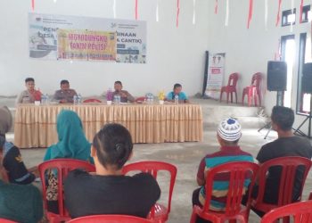 Gelar Jumat Curhat, Pemdes Candi Rejo Ucapkan Terima Kasih kepada Polres Boltim dan Polsek Modayag