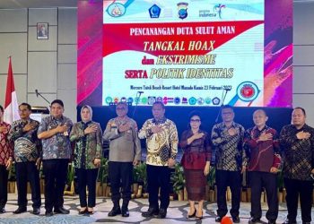 Wali Kota Tatong Bara Hadiri Pencanangan Duta Sulut Aman