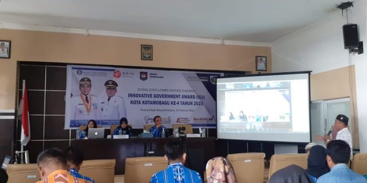Pemkot Kotamobagu Sosialiasi Lomba IGA 2023