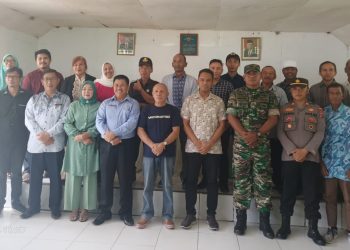 Pemdes Candi Rejo Hadiri Sertijab Camat Modayag