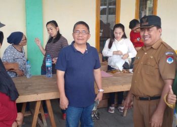 Jelang Ramadhan, Pemdes Liberia Bersama Disperindag Sulut Gelar Pasar Murah