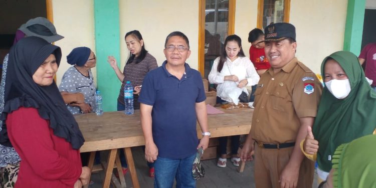 Jelang Ramadhan, Pemdes Liberia Bersama Disperindag Sulut Gelar Pasar Murah